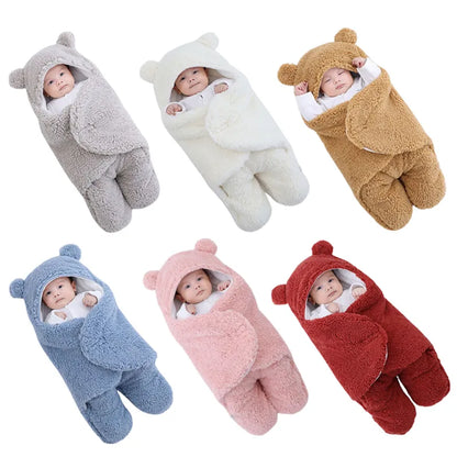 Ultra-Soft Fluffy Fleece Baby Blanket