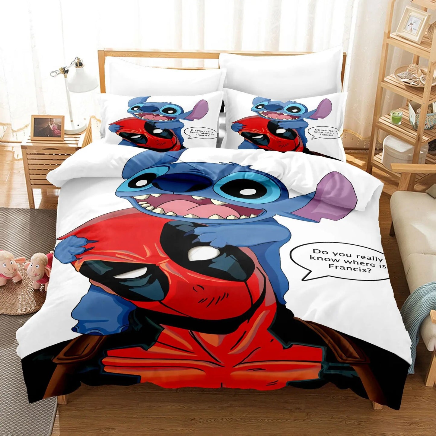Disney Stitch Bedding Set
