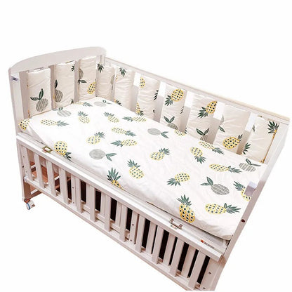 Newborn Bed Fence Baby Crib Bumper Set