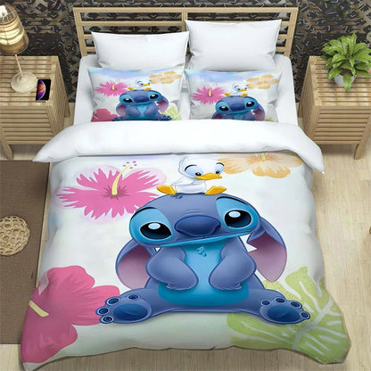 Disney Stitch Duvet Cover Set - Kids Bedding