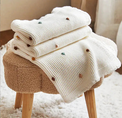 Baby Blanket Knitted Sofa Throw Blankets