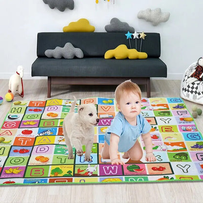 Baby Play Mat - Double Sided Printed Kids Rug