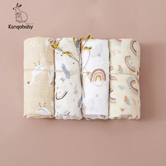 Kangobaby 100% Cotton 4PCS Gift Set