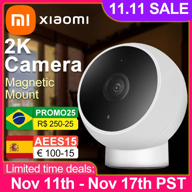 Xiaomi Mijia Camera 2K Night Vision Baby Security Monitor
