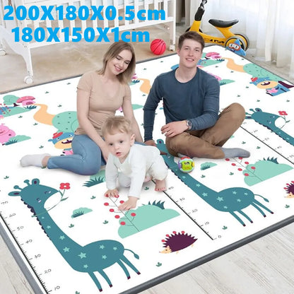 Baby Play Mat for Safe Crawling and Playtime - Thick and Environmentally Friendly