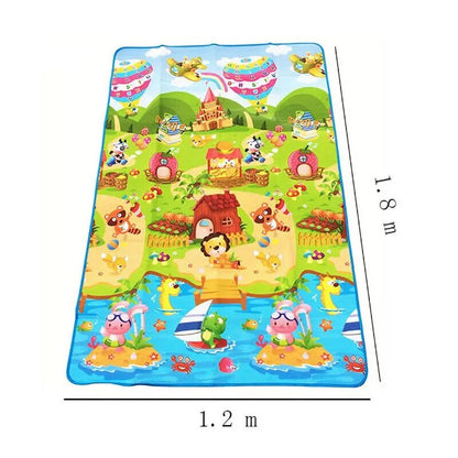 Baby Play Mat - Waterproof and Soft Floor for Children's Playtime - 180x120x0.3cm