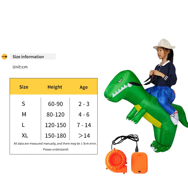 Inflatable Dinosaur Costume for Kids